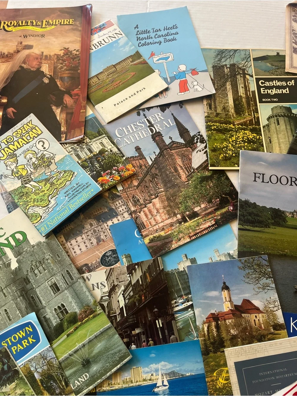 Vintage Travel ephemera Lot - Multi/Blue Collection
